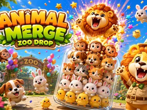 Animal Merge: Zoo Drop