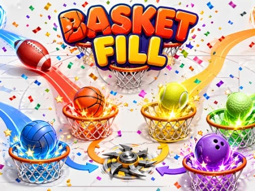 Basket Fill : Ball Puzzle