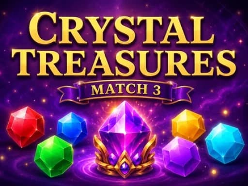 Crystal Treasures: Match 3