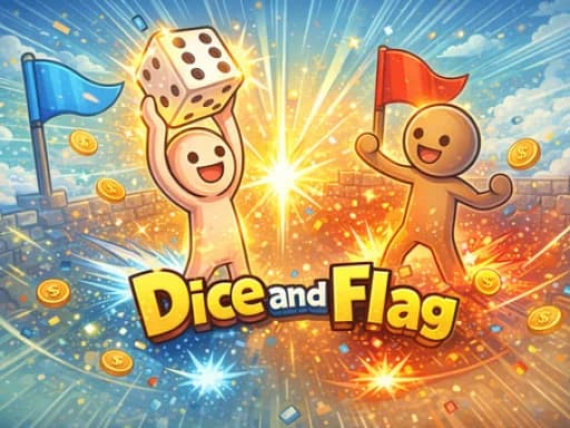 Dice and Flag