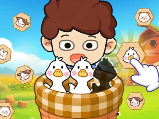 Farm Animal Sort Puzzle