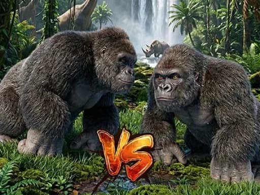Gorilla Monster Fight