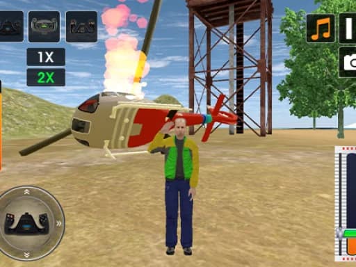 Helicopter Rescue Games 3d
