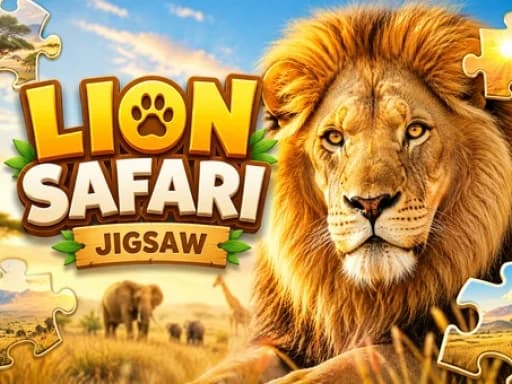 Lion Safari: Jigsaw Puzzles