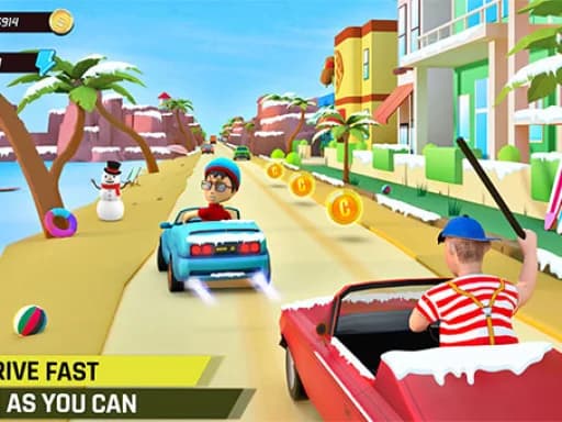 Mini Car Runner Meme Games