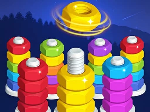 Nuts Color Sorting Game