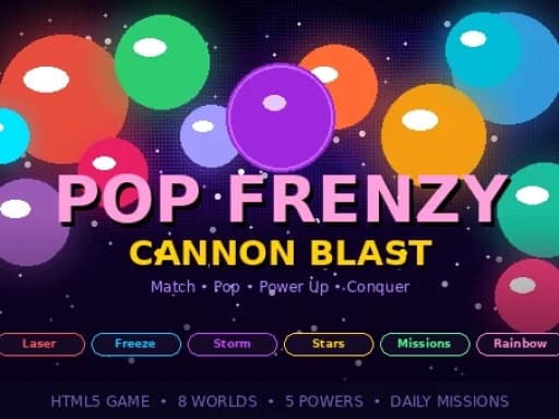 Pop Frenzy Cannon Blast